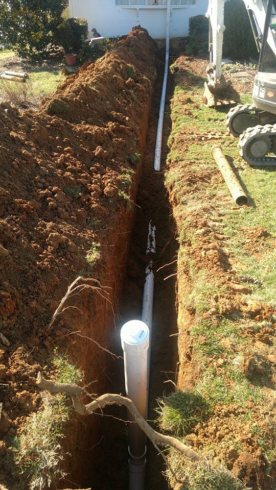 David Salts Plumbing — Replacement of Pipe in Johnson City, TN