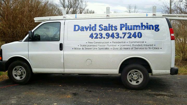 Emergency Plumbing — White Van in Johnson City, TN