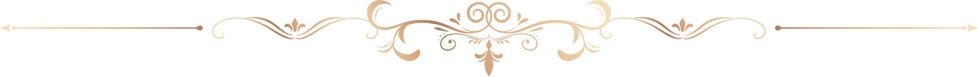白色背景上的精美金色花卉邊框。
