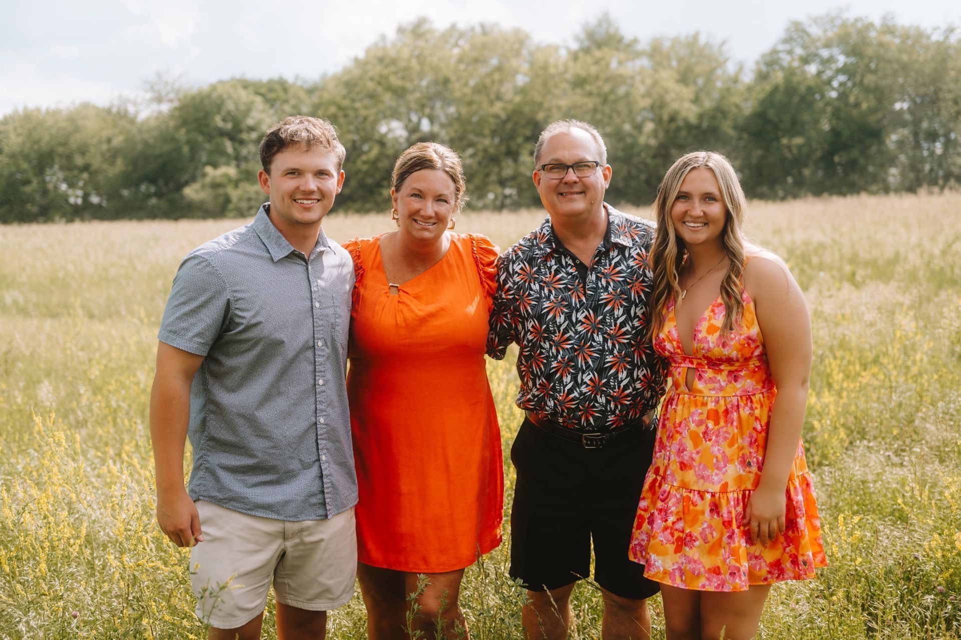 Dr. Gregory with his family and friends