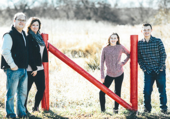 Dr. Gregory with his family and friends