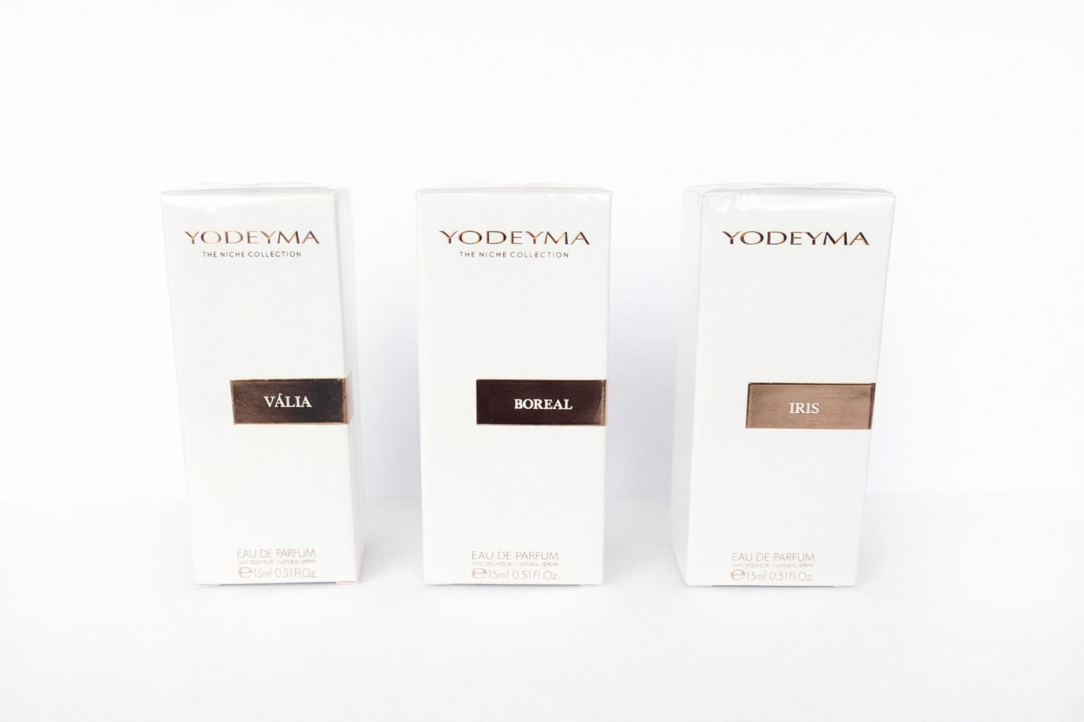 Elegant & Sophisticated Proefpakket - 3x15 ml Yodeyma