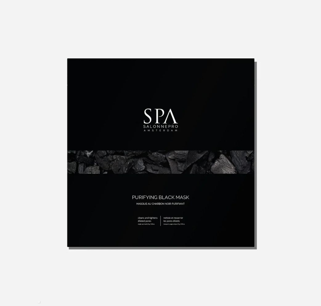 SPA Salonnepro - Purifying Charcoal Black Mask