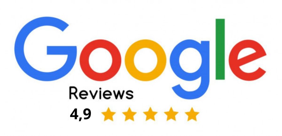 A google logo with four stars on it