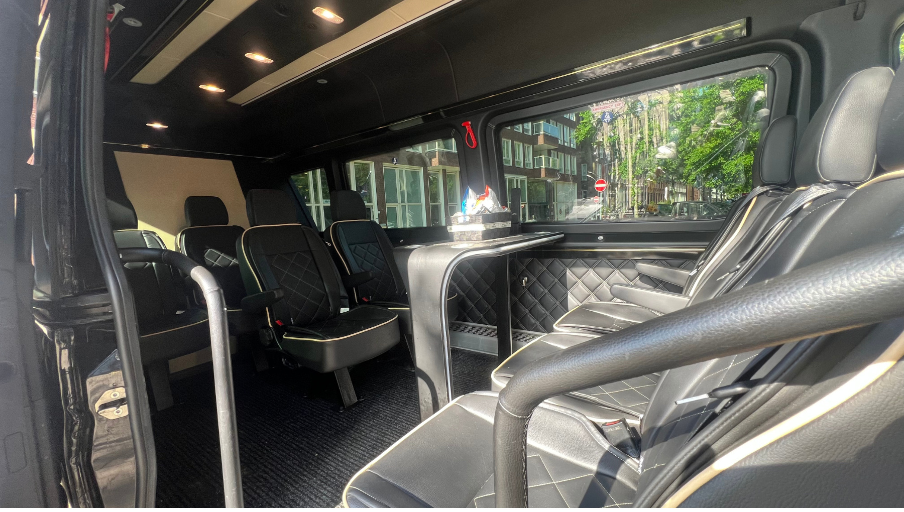 Mercedes Sprinter Minibus Chauffeur Service Amsterdam