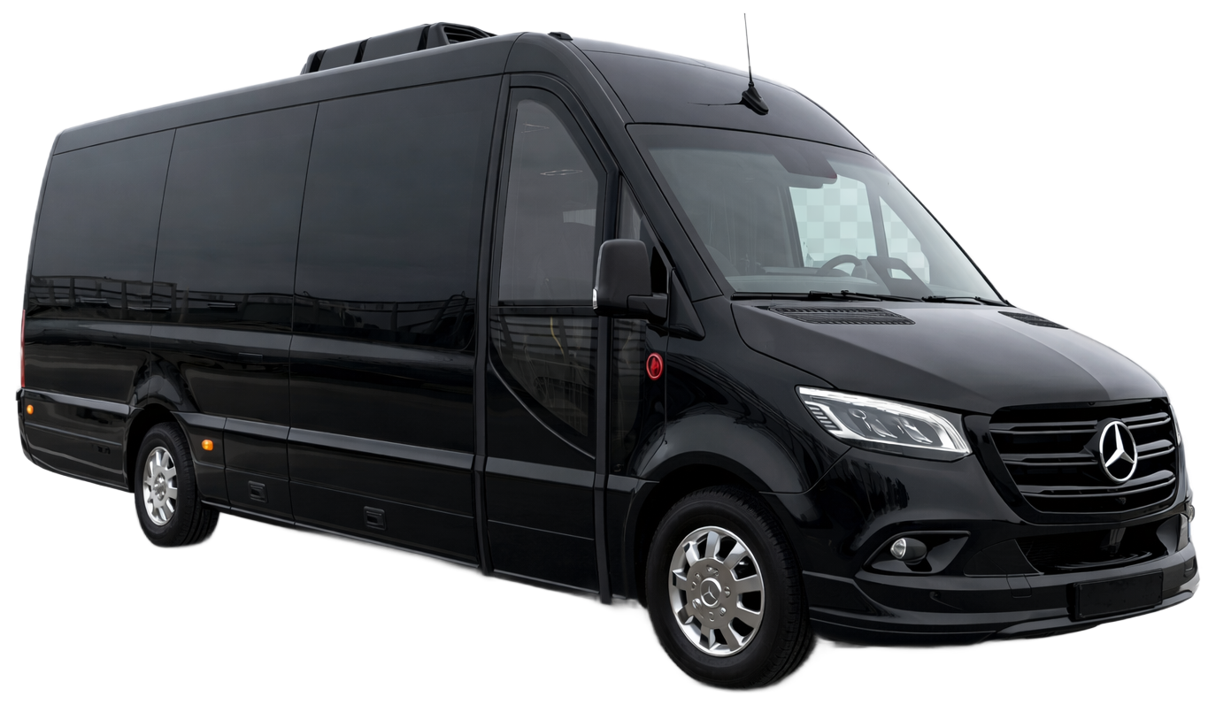 Met de taxi naar Hamburg