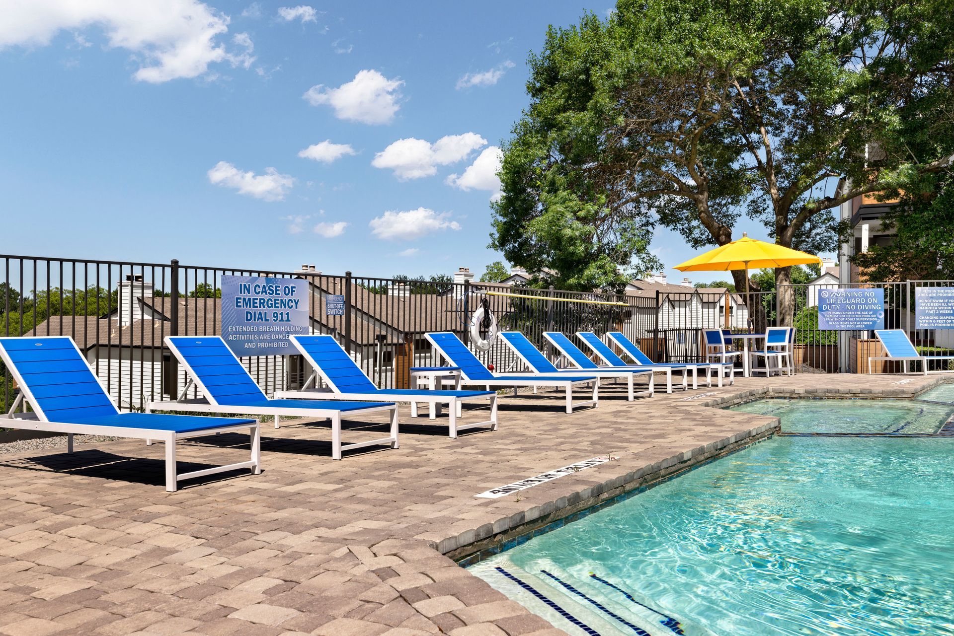 swimming pool.