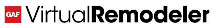 A logo for virtual remodeler is shown on a white background