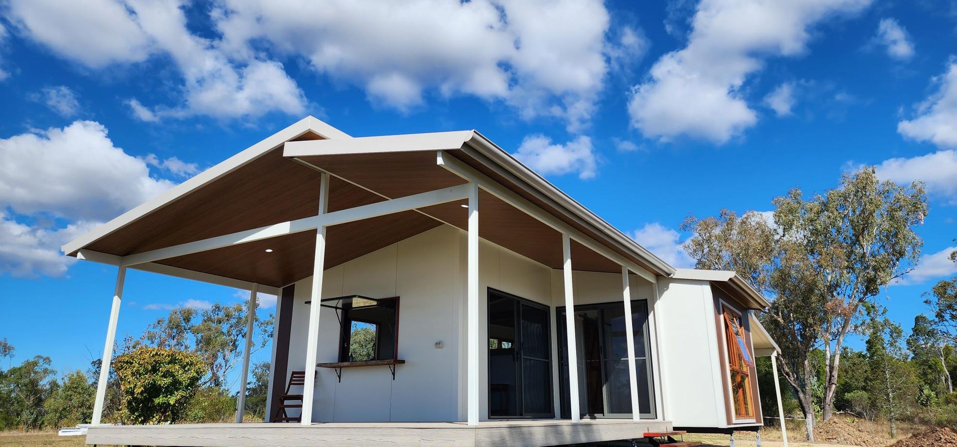 Porch Built On Modular Home  — Alternative Modular Home In Toowoomba City, QLD