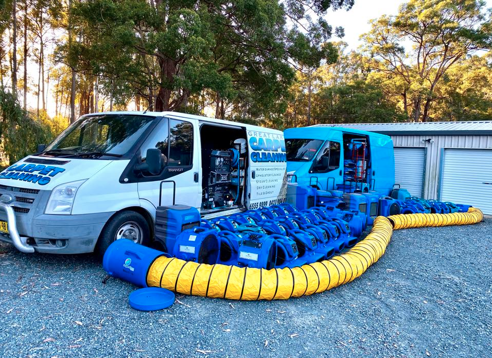 Great Lakes Carpet Cleaning Van — Carpet Cleaning In Tuncurry, NSW