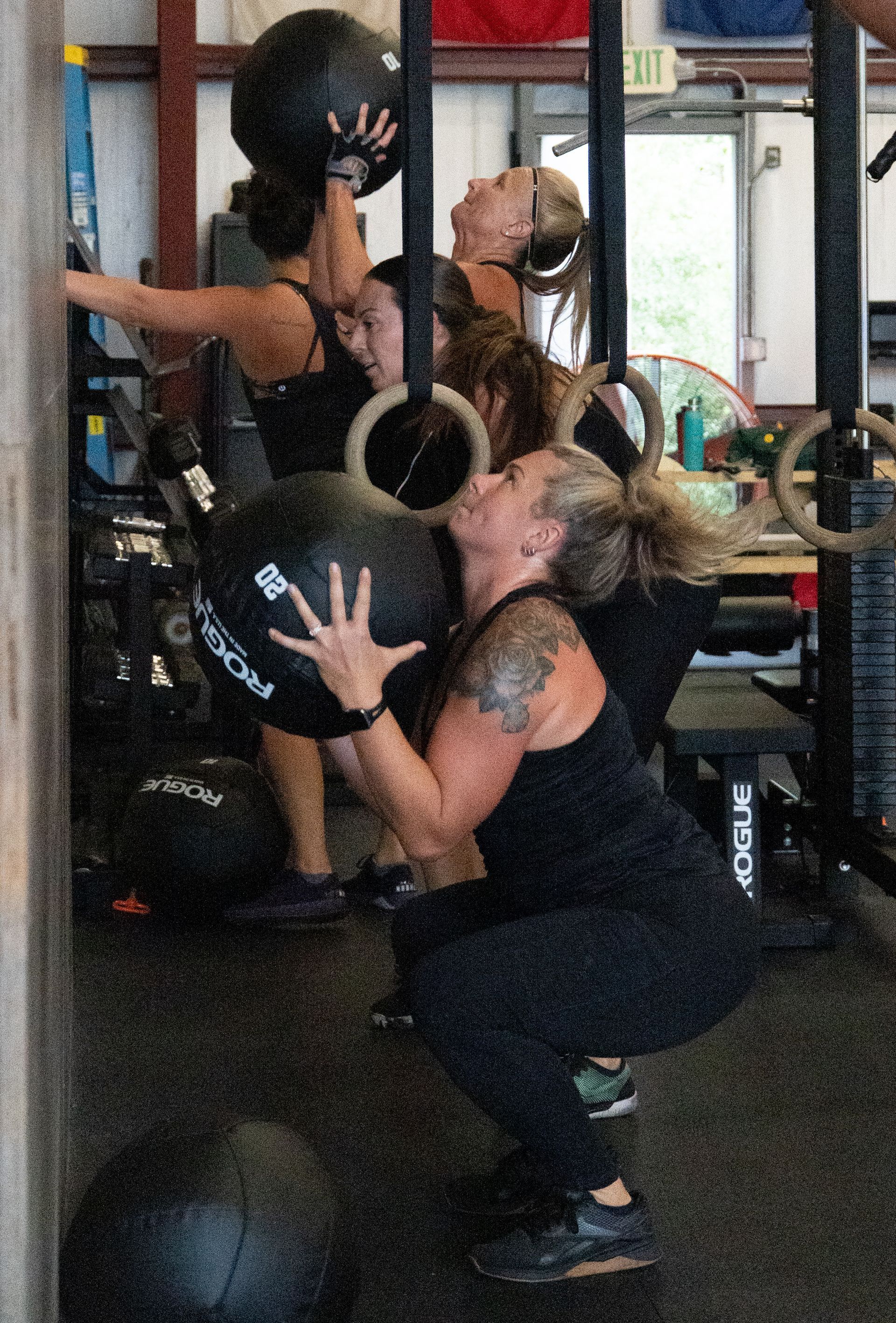 Fitness class at CrossFit Weeki Wachee in Weeki Wachee, FL