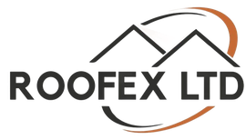 The logo for bd & son roofing shows a house with two roofs.
