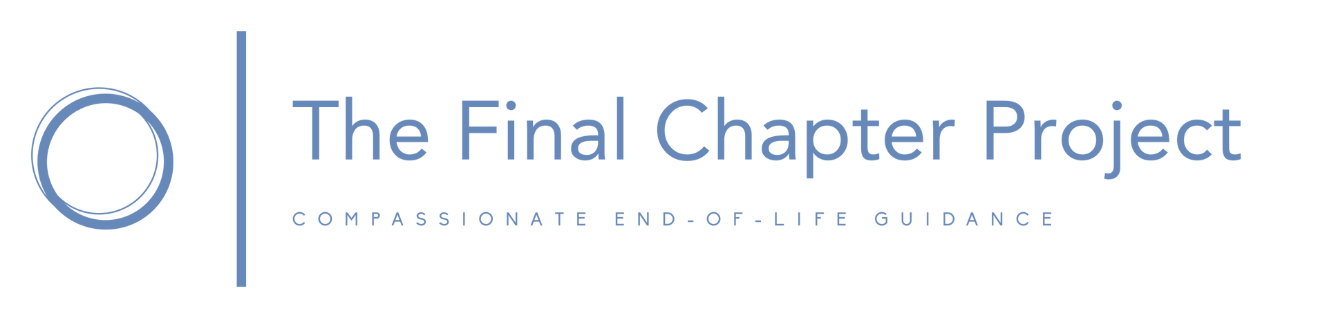 The Final Chapter Project death doula services New Jersey logo