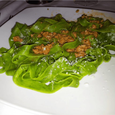 pasta al pesto e noci