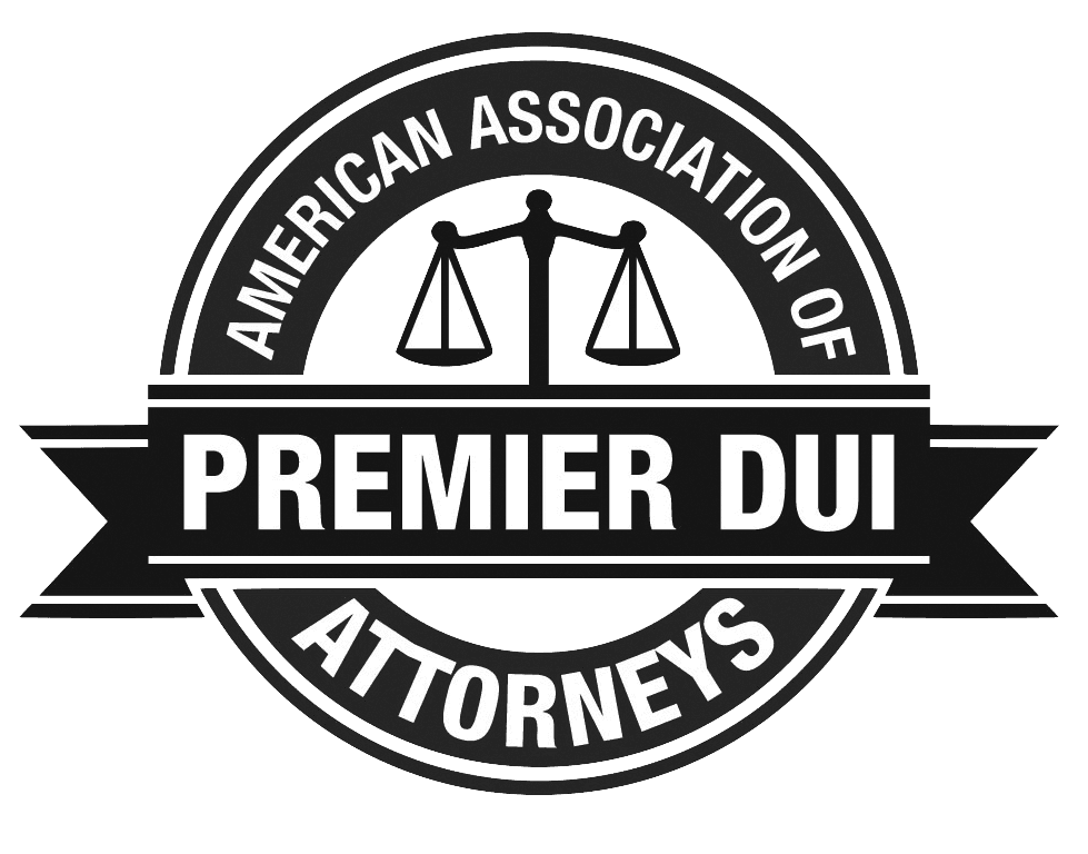 The logo for the american association of premier dui attorneys