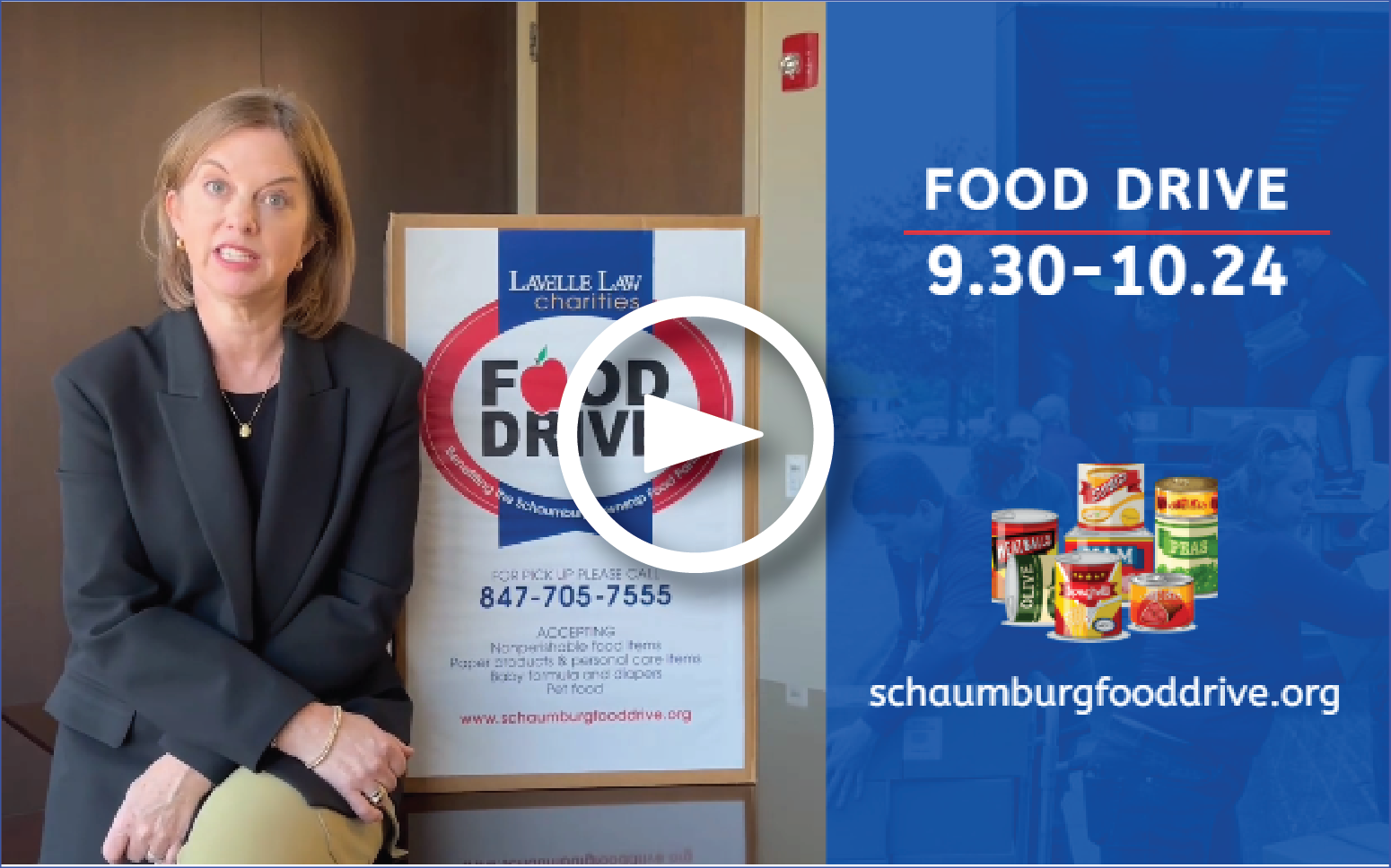 Join us in our food drive efforts!