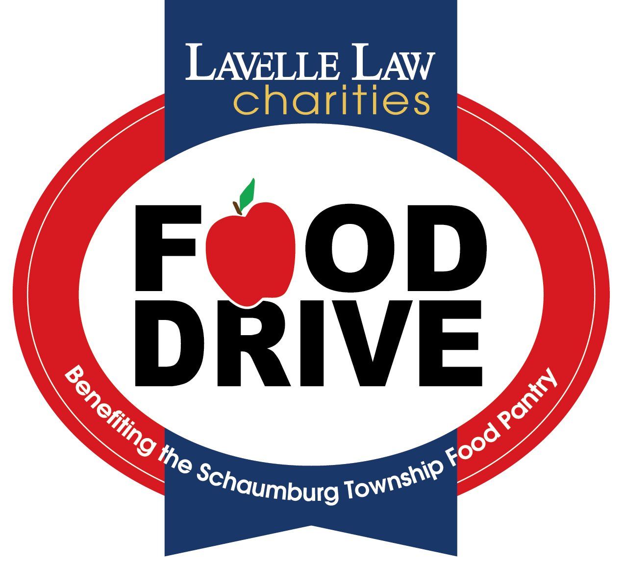 Announcing the Lavelle Law Charities Food Drive 2024.