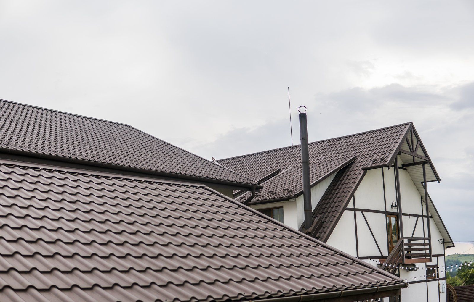 newly maintained house roof