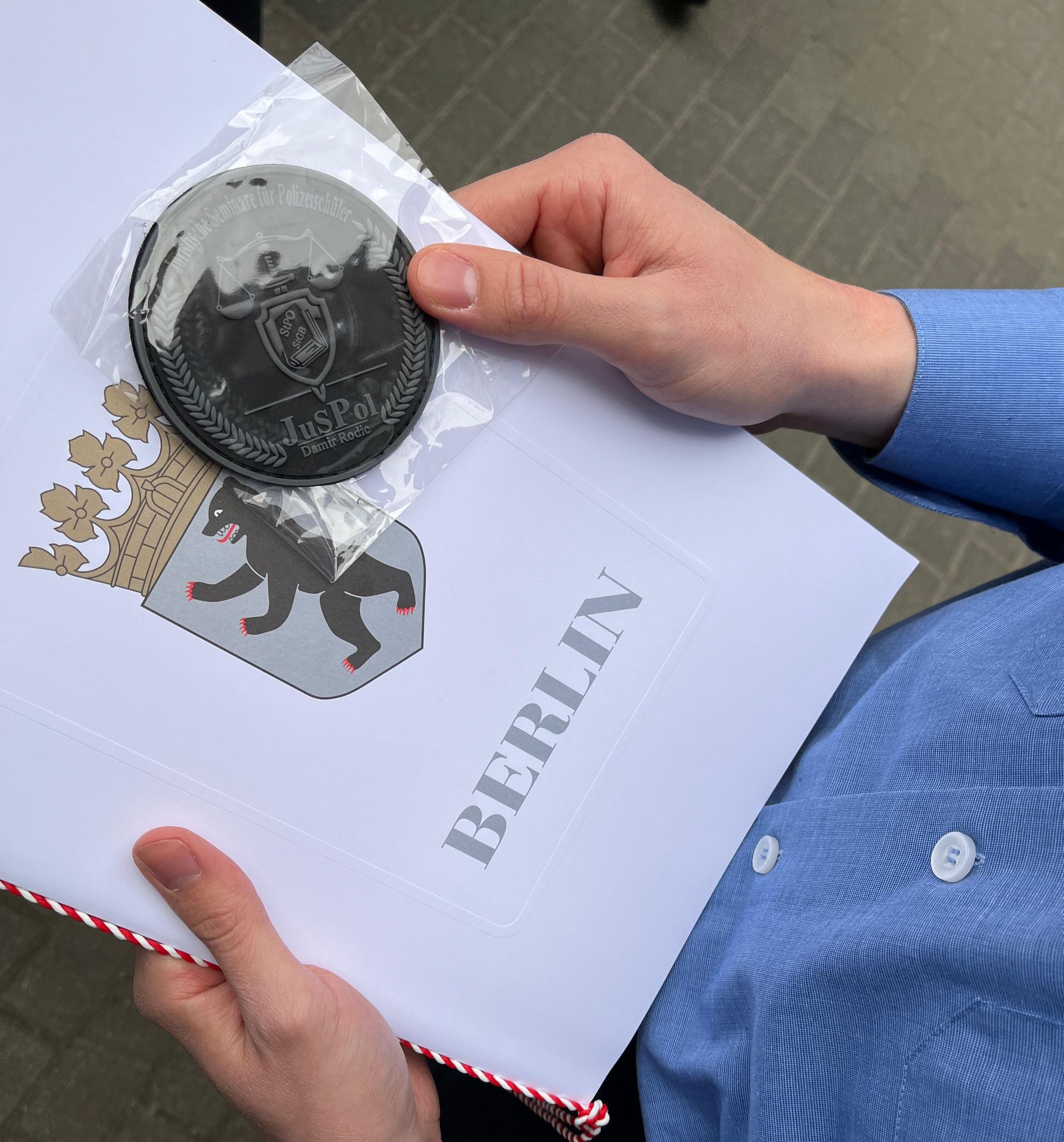 Abschlusszeugnis Berliner Polizei