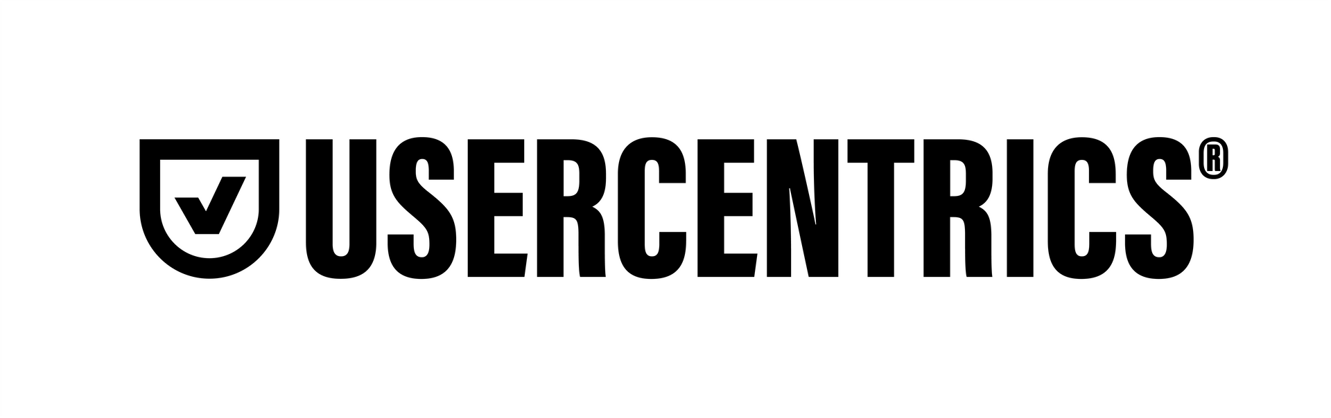 Das Usercentrics Logo in Schwarz