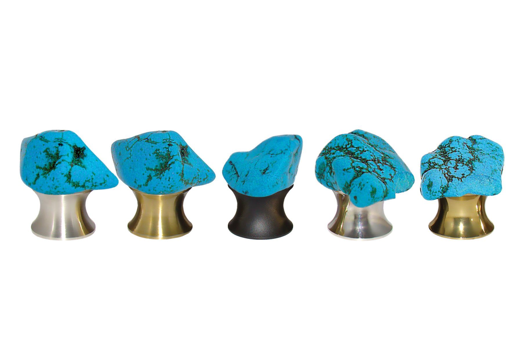 Tumbled Turquoise Cabinet Knob by Myterra