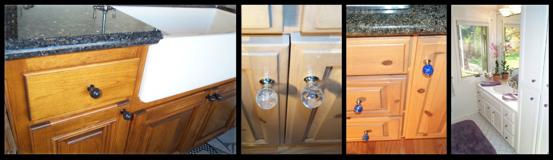 Myterra Gemstone Hardware cabinet knobs examples
