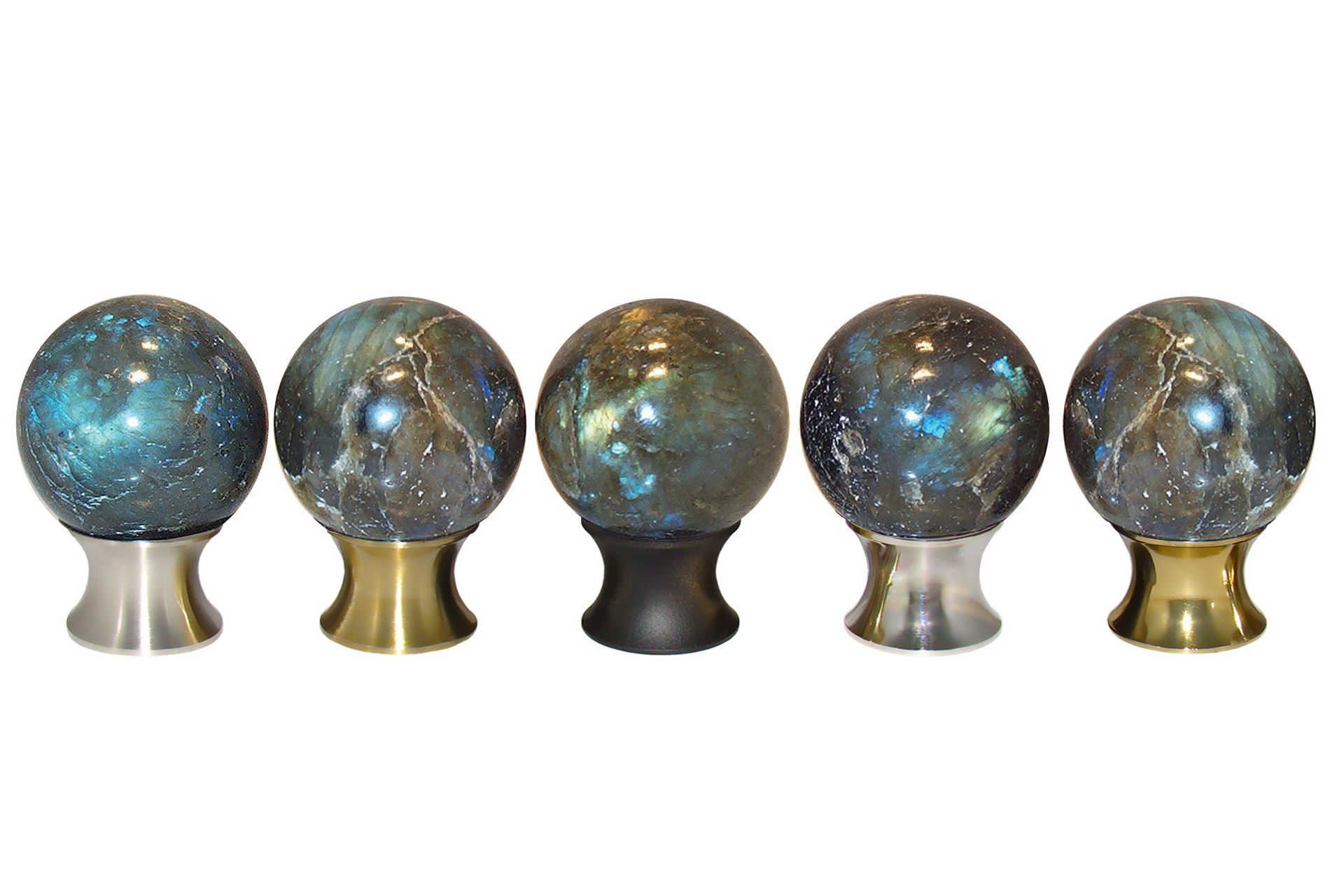 Labradorite 35mm Cabinet Knob by Myterra