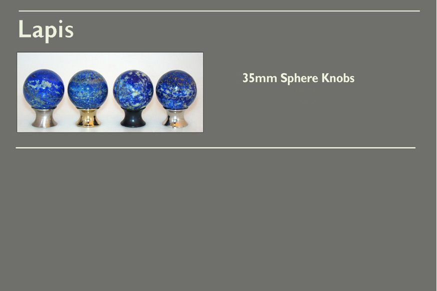Lapis Cabinet Knob Selections