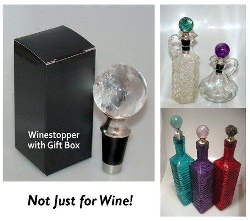 Wine & Bottle Stopper comes with gift box