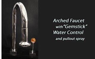 Arched Faucet with 