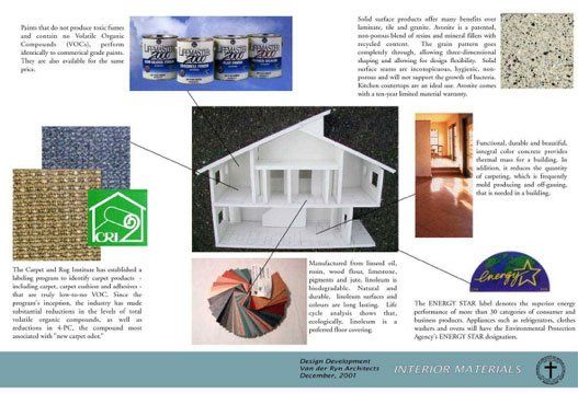 Healthy Materials for Building Design Near Bainbridge Island, Washington (WA) like Paint, Finishes, and Adhesives.