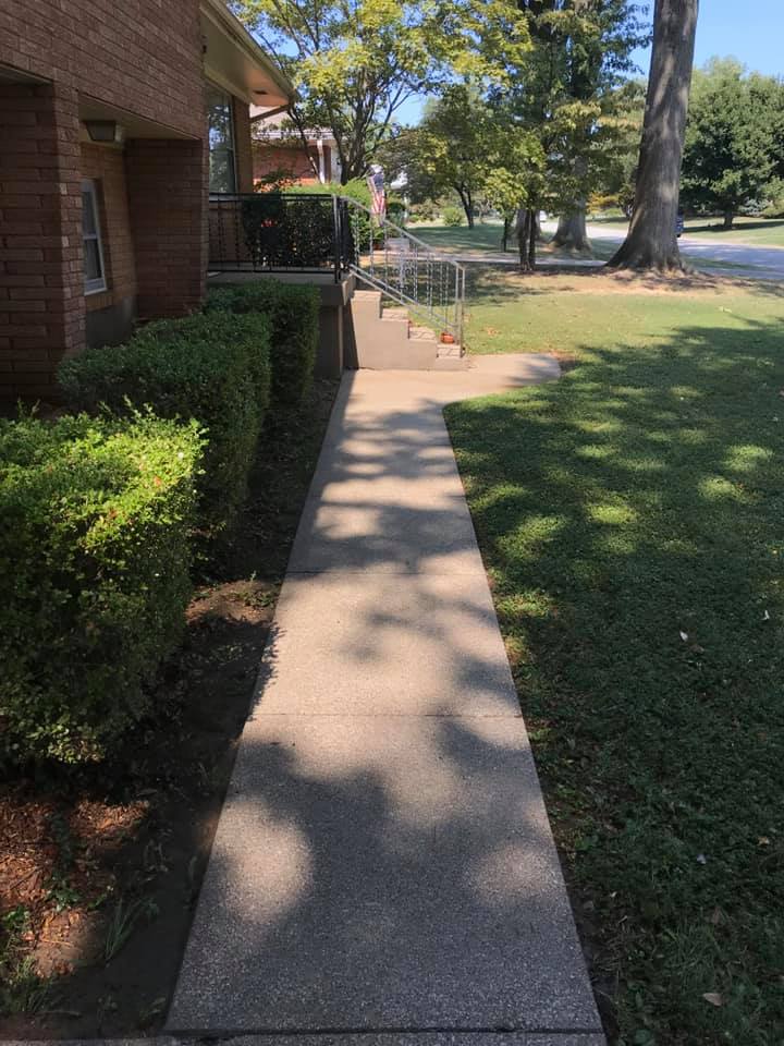 Walkway Cleaning After — Crestwood, KY — Advanced Cleaning Services