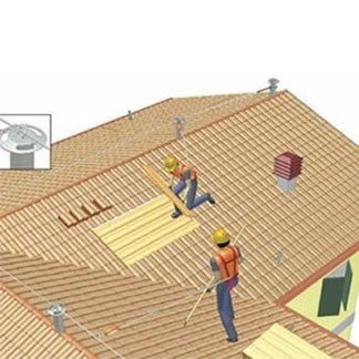 Linea vita per tetto