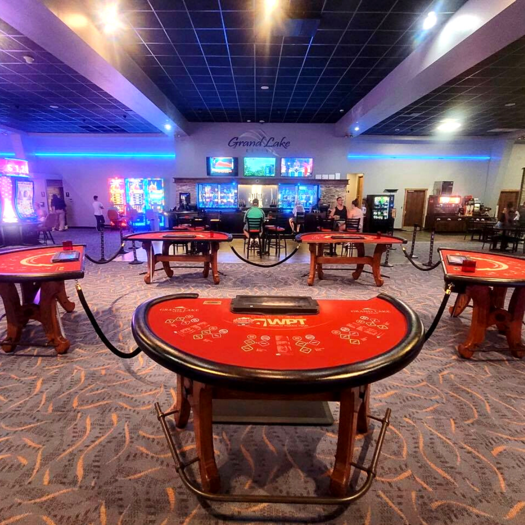 Grand Lake Casino Games, Table Games, and Slot Machines in Grove, OK