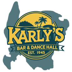 The logo for karly 's bar and dance hall