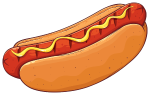 Hot Dog clipart