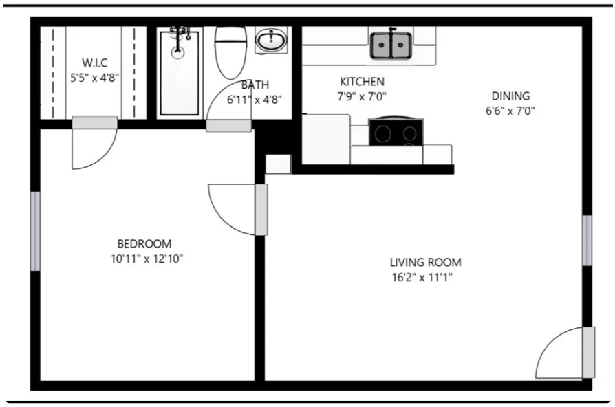 Floor plan - A1