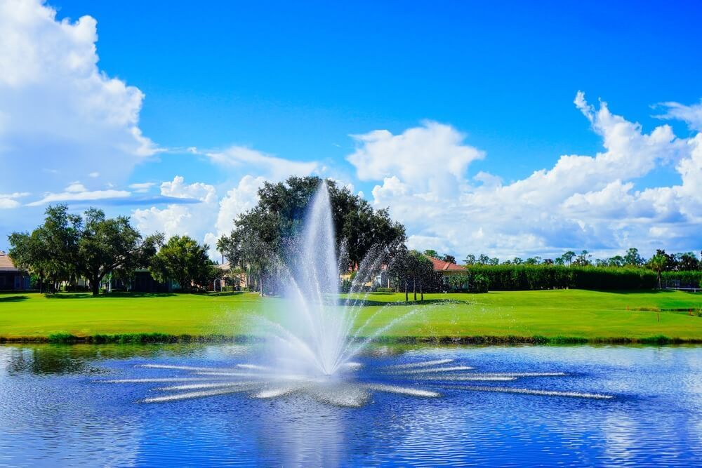 Lake Water Fountain