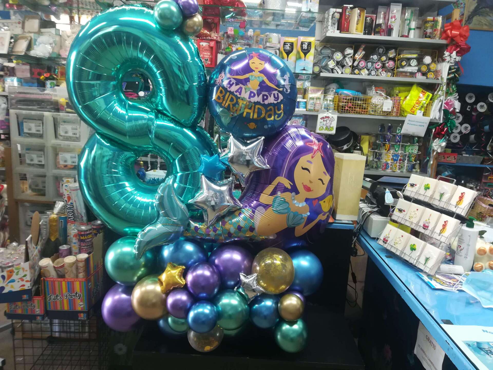 Composizione di palloncini