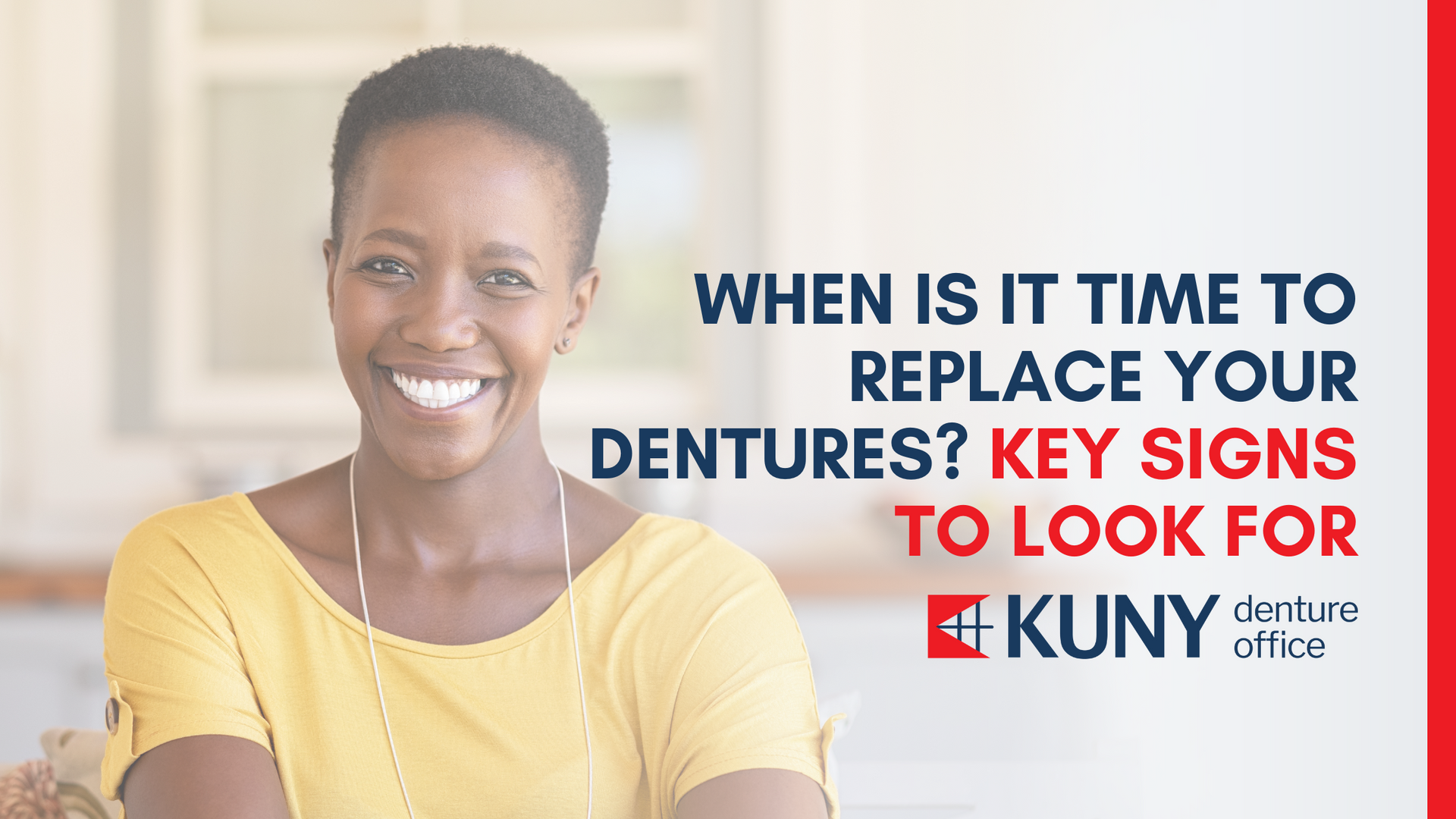 When is it time to replace your dentures ? key signs to look for