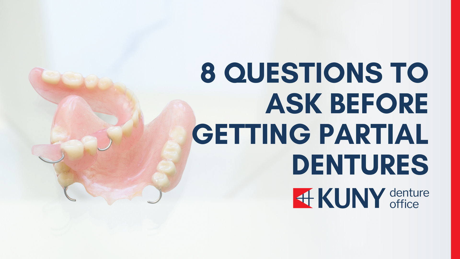 The process of getting Partial Dentures can improve the quality of your life. If you’ve been thi