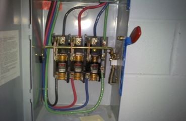 infrared testing - fuse disconnect