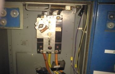 infrared testing - motor control center 