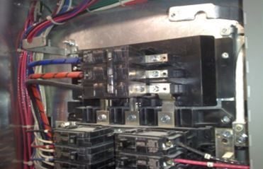 infrared testing - main pole breaker