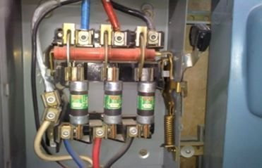 infrared testing - fuse disconnect
