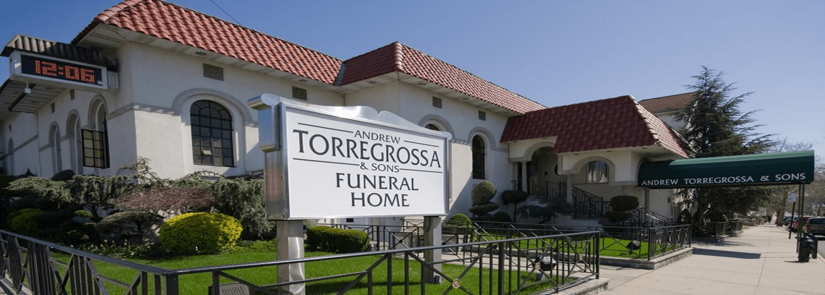 exterior Torregrossa Funeral Home on 79th Street