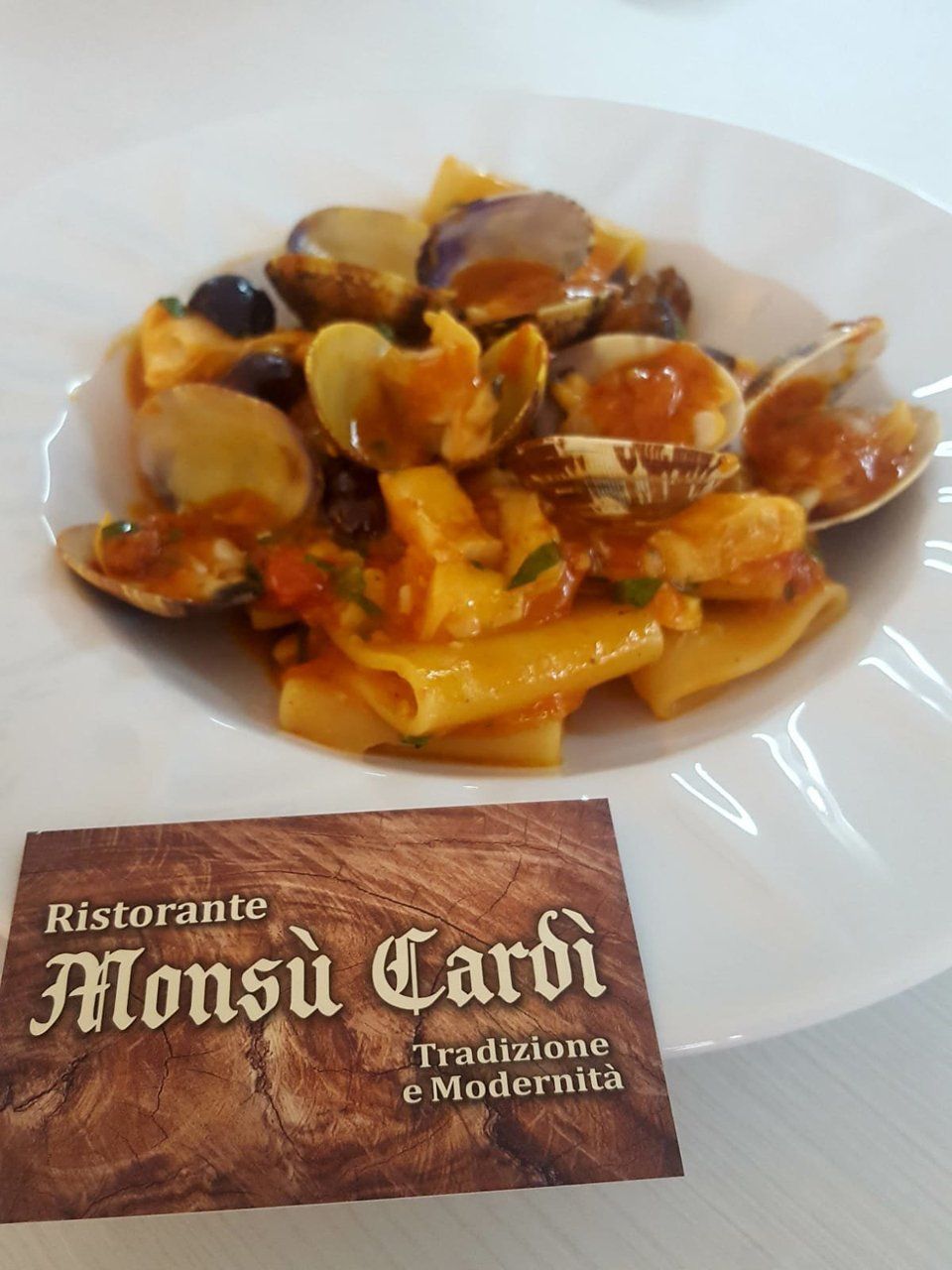 paccheri impiattati