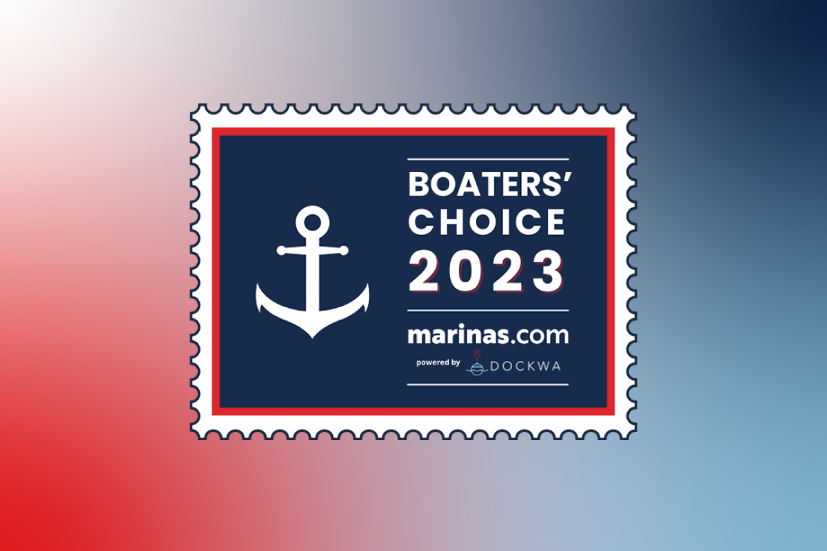 2023 Marinas.com Boaters' Choice award