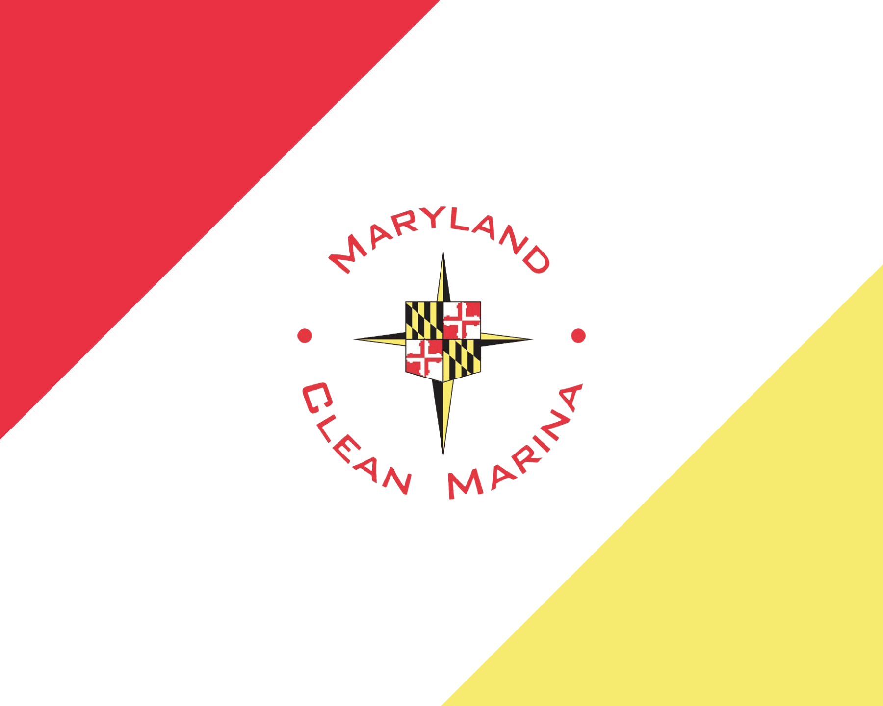 State of Maryland Clean Marinas Initiative logo