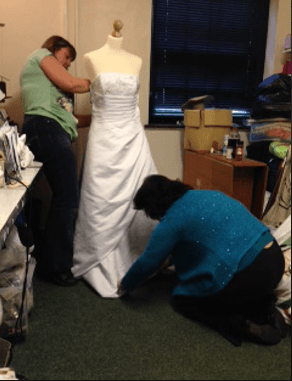 Bridal alterations